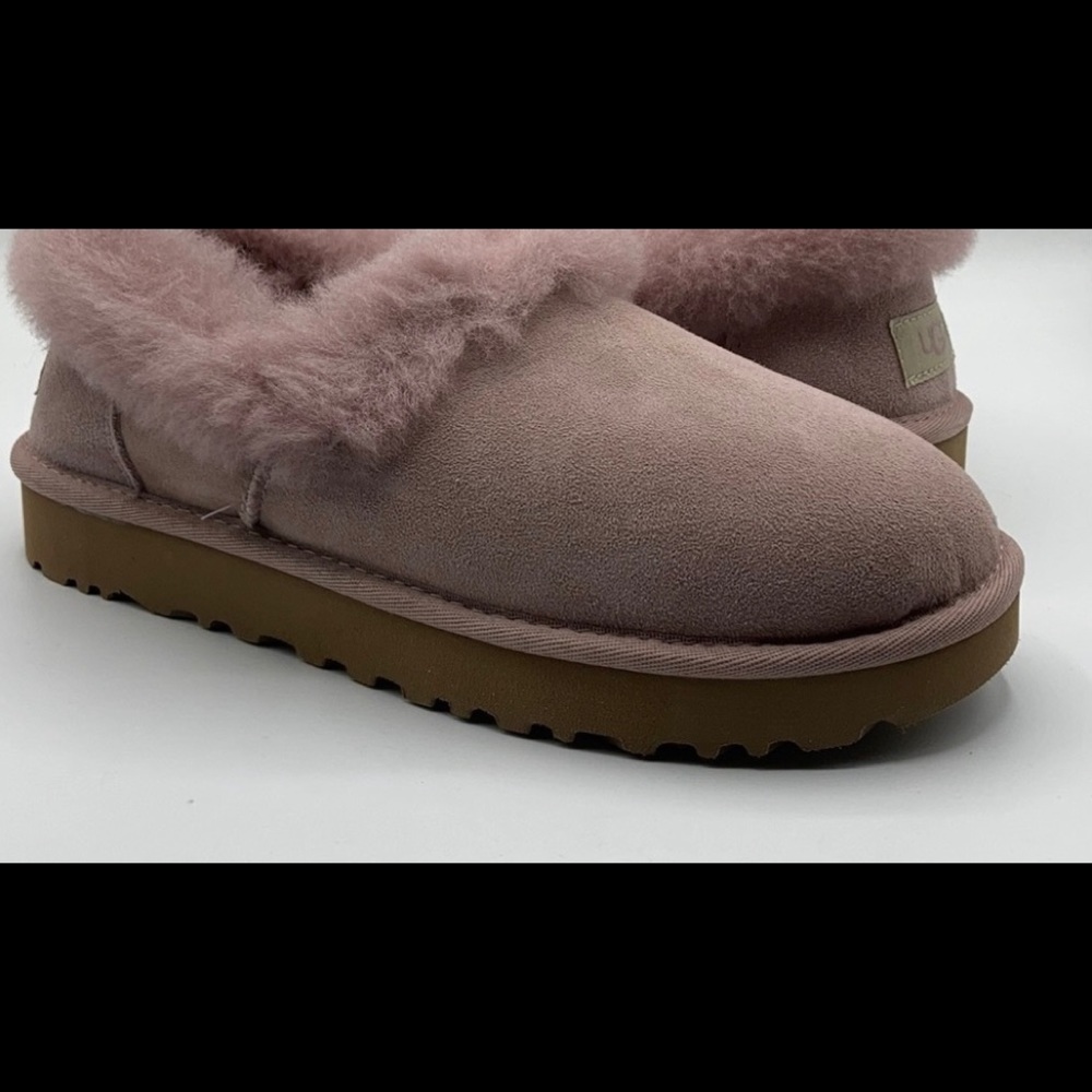 UGG Women’s Nita Dusty Rose Suede Loafer Slipper